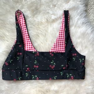 Lali & Layla Swim | Kamron Top In Cherry Noir🍒